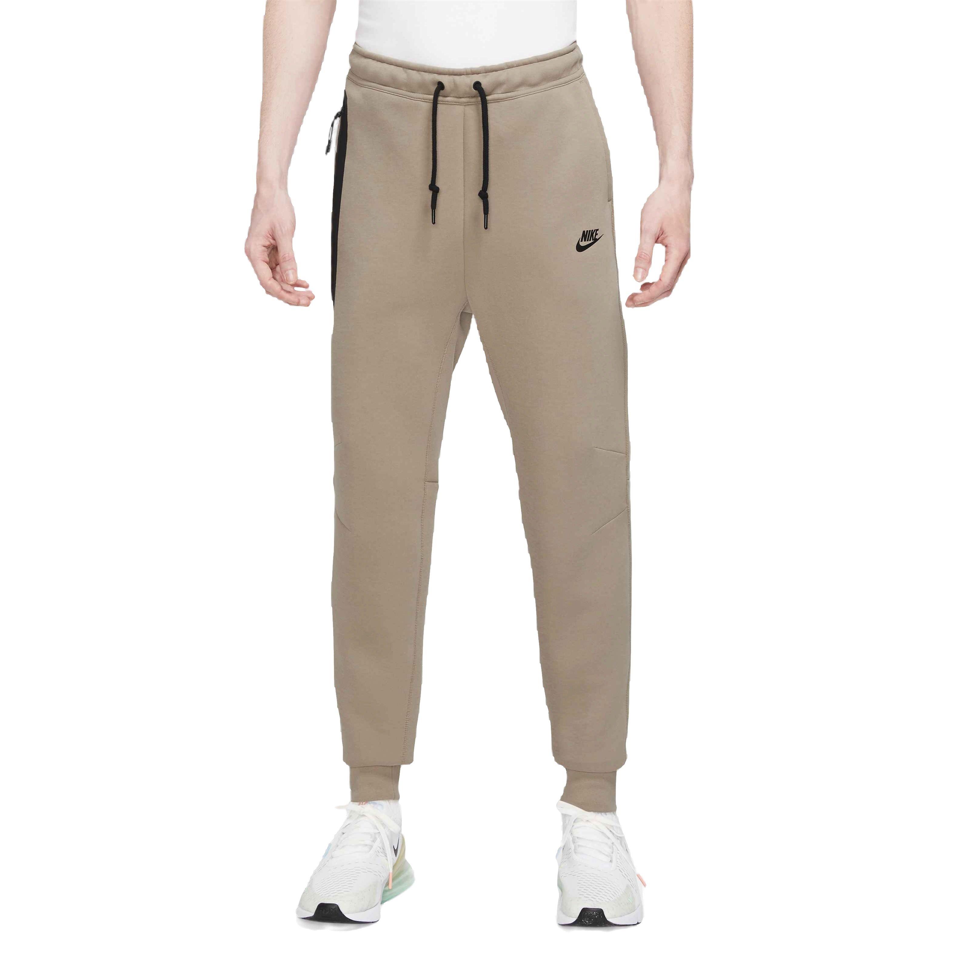 Nike Men's Sportswear Tech Fleece Joggers-Khaki
